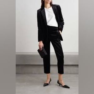 NWT Theory Treeca cropped Baltic velvet pants - Size 0